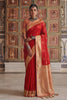Premium Red Soft Silk Woven Designer Saree for Women