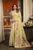 Luminous Yellow Pure Cotton Woven Designer Saree for Women