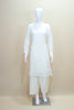 White Chikankari Cotton Kurta Set with Dupatta Elegant Ethnic Wear