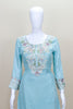 Light Blue  Kurta Sharara Set with Dupatta Women’s Festive Wedding Wear