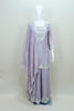Light Purple Kurta Sharara Set with Dupatta Women’s Festive Wedding Wear