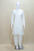 Women’s White Chikankari Kurta Set with Dupatta Elegant Ethnic Wear for Festive Casual Occasions