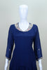 Elegant Navy Blue Kurta Set with Dupatta Women’s Ethnic Wear for Festive Part