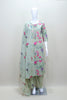 Light Green Floral Printed Cotton Suit with Dupatta 