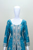 Designer Blue Embroidered Sharara Suit with Dupatta