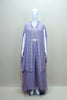 Elegant Lavender Embroidered Sharara Set with Cape Jacket Party Wear