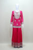 Designer Pink Kurti with Sharara and Dupatta Set Festive Wear