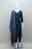 Dark Green Cotton Kurta Set with Dupatta Ethnic Wear