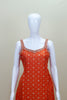 Orange Banarasi Silk Salwar Suit with Dupatta