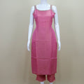 Traditional  Pink Banarasi Silk Salwar Suit with Dupatta