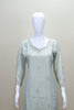 Pastel Green Kurti with Palazzo and Dupatta Set for Party Wear