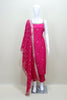 Pink Sleeveless Kurta Set with Dupatta Detailing Ethnic Wear