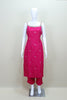 Pink Sleeveless Kurta Set with Dupatta Detailing Ethnic Wear