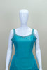 Aqua Blue Silk Salwar Suit Set with Dupatta Elegant Party Wear