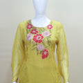 Yellow Kurta Palazzo Set Festive Casual Ethnic Wear