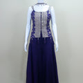 Designer Purple Gown with Dupatta Traditional Indian Outfit