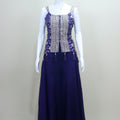 Designer Purple Gown with Dupatta Traditional Indian Outfit