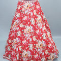Red Lehenga Choli Blouse Net Dupatta Designer Party Wear