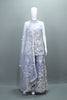 Designer Lavender Sharara Suit with Net Dupatta