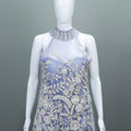 Designer Lavender Sharara Suit with Net Dupatta
