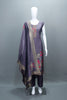 Grey Silk Salwar Suit with Dupatta Elegant Party Wear