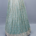 Pastel Green Lehenga Choli with Dupatta Party Wear
