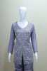 Elegant Lavender Sharara Suit Kurta with Dupatta Party Wear