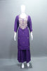 Elegant Purple Silk Salwar Kameez Set with Dupatta