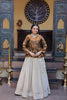 Elegant Brown Embroidered Cosmos Readymade Long Sleeves Crop Top for Women