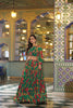 Elegant Emerald Green Floral Printed Lehenga Choli Dupatta Wedding