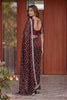 Premium Wine Purple Art Silk Saree Heavy Sequin Embroidery Work Designer Blouse