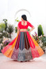 Stunning Multicolor Faux Georgette Embroidered Lehenga Choli with Designer Dupatta for Wedding