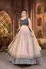 Stylish Beige Faux Georgette Embroidered Lehenga Choli with Designer Dupatta for Wedding