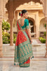 Premium Rust Orange Soft Banarasi Silk Saree with Zari Weaving Work for Women