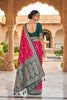 Stunning Rani Pink Soft Banarasi Silk Saree with Zari Weaving Work for Women