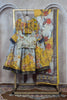 Stunning Yellow Floral Digital Printed Tabby Silk Designer Lehenga Choli with Matching Dupatta