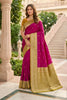 Luxury Rani Pink Banarasi Silk Woven Saree for Women