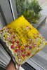 Gorgeous Mustard Yellow Space Silk Saree Embroidery and Cutwork Border for Women