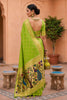 Graceful Green Soft Paithani Silk Zari Weaving Meenakari Saree for Women