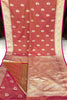 Beautiful Rani Pink Banarasi Silk Saree with Zari Weaving for Women