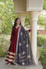 Stylish Maroon Rayon Gown with Black Dupatta and Gota Patti Lace Work for Navratri