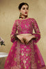Captivating Rani Pink Art Silk Designer Lehenga Choli with Golden Embroidery Work and Dupatta for Women