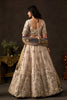 Regal Beige Fendy Silk Designer Lehenga Choli with Heavy Gold Embroidery and Zari Work Dupatta