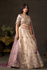 Enchanting Beige Fendy Silk Designer Lehenga Choli with Heavy Gold Embroidery and Dupatta