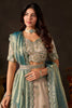 Luxurious Beige Fendy Silk Designer Lehenga Choli with Heavy Gold Embroidery and Dupatta