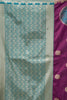 Regal Purple Soft Silk Saree with Zari Woven Work for Women