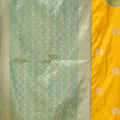 Radiant Mustard Yellow Soft Silk Saree Zari Woven Work for Women