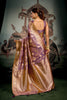 Majestic Purple Premium Soft Silk Weaving Designer Saree for Women