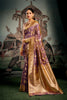 Majestic Purple Premium Soft Silk Weaving Designer Saree for Women
