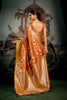 Radiant Orange Premium Soft Silk Weaving Designer Saree for Women